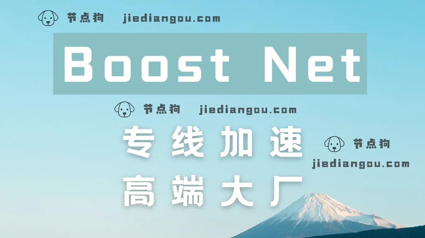 Boost Net 专线节点 Boost Net 专线节点