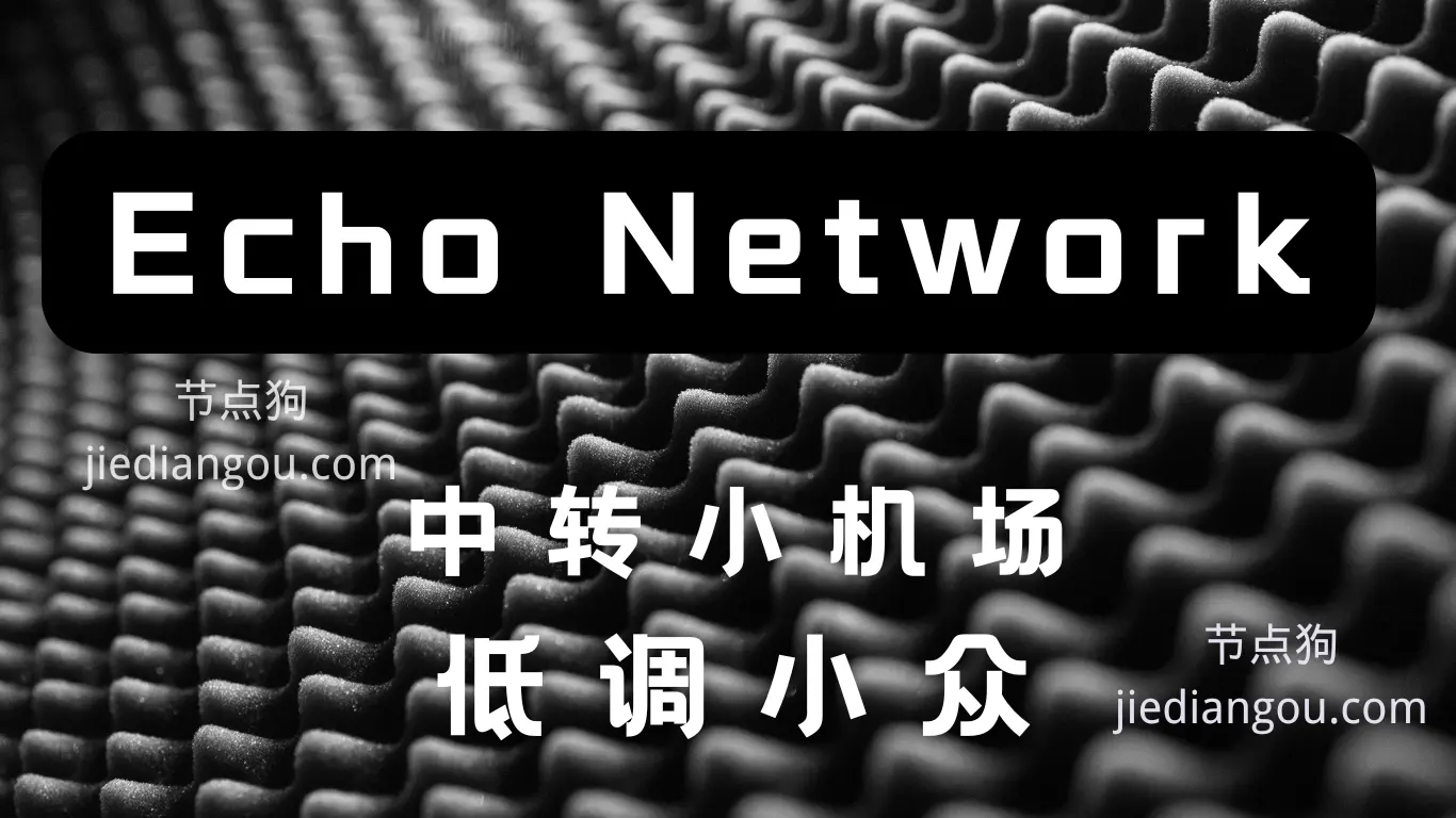 Echo Network 机场加速器 Echo Network 机场加速器