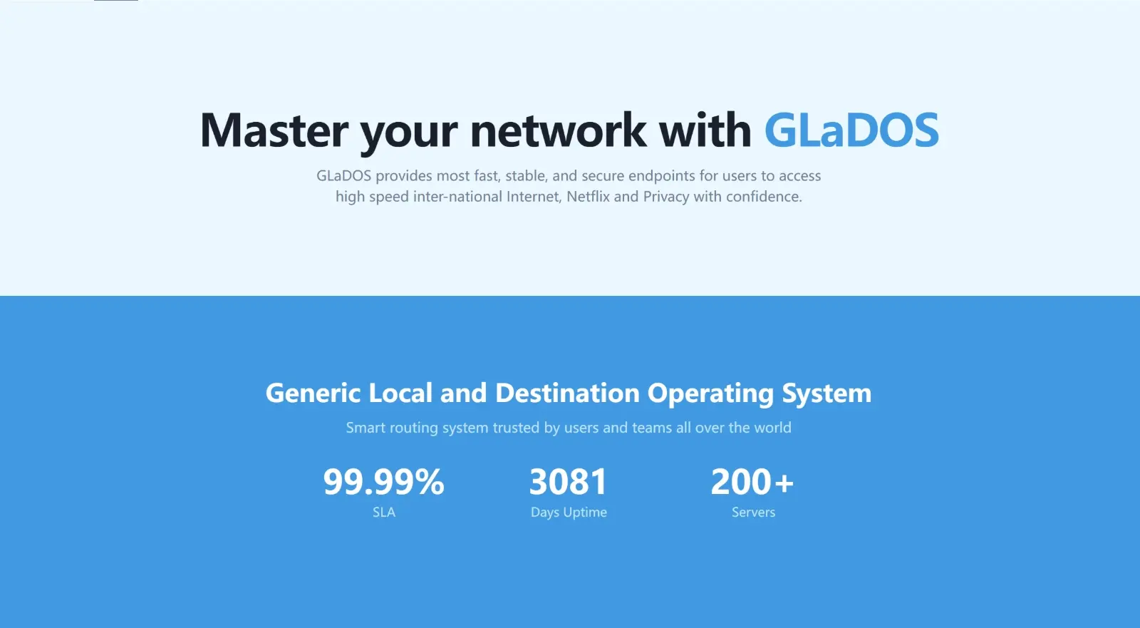 GLaDOS 机场 VPN GLaDOS 机场 VPN