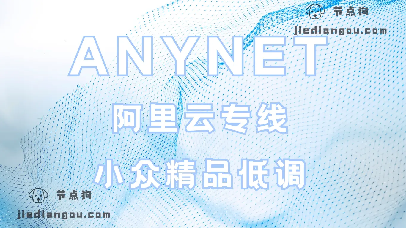 anynet 阿里云专线机场推荐